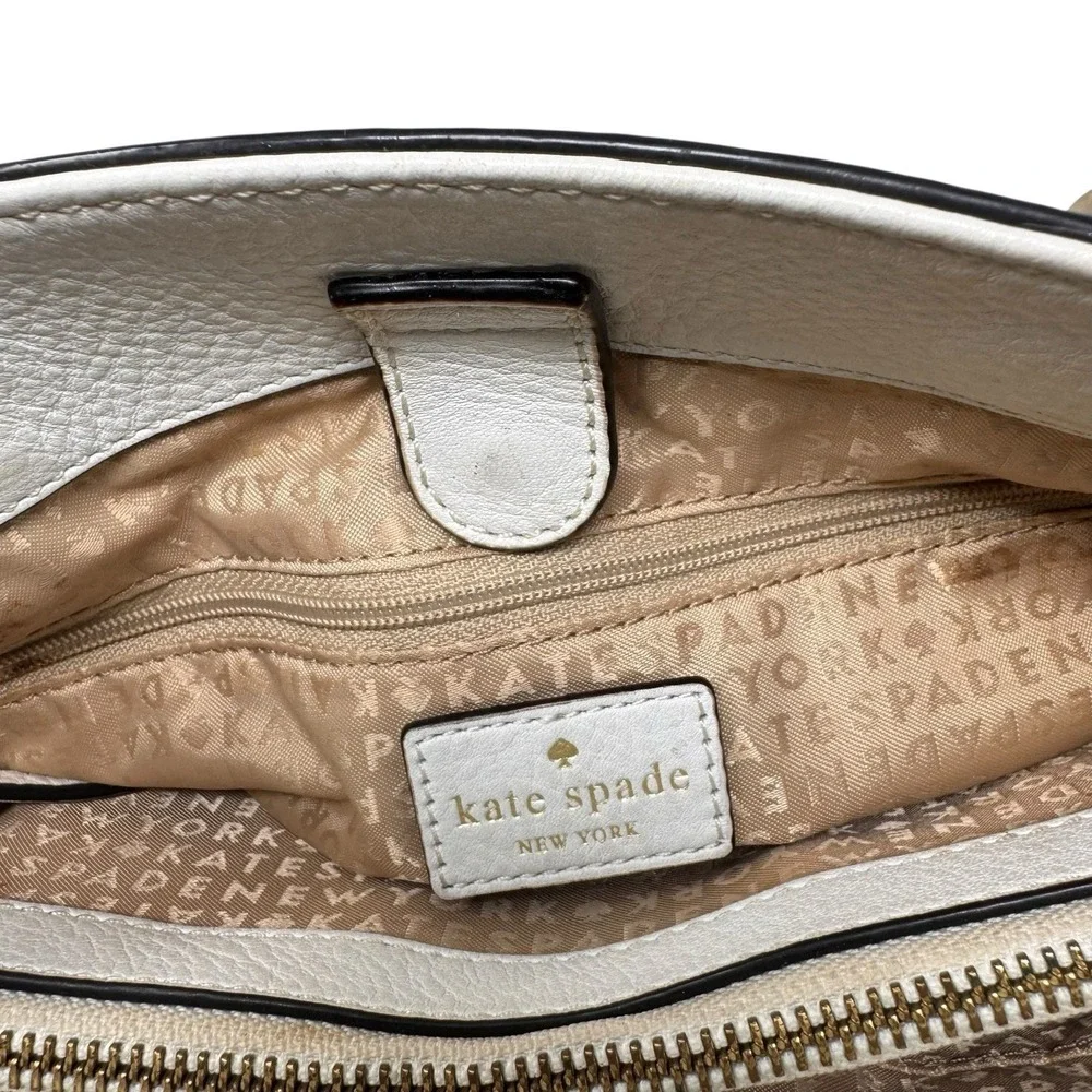 Kate spade perri‎ Lane white cut out bag shouder bag